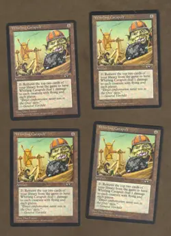 Magic the Gathering MTG: Alliances WHIRLING CATAPULT X 4 NM See Scans - Image 1