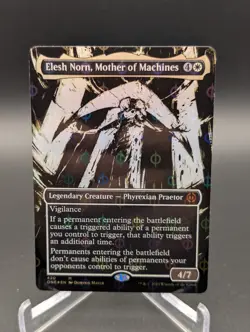 Elesh Norn, Mother of Machines (Showcase) (Step-and-Compleat Foil) Phyrexia: All - Image 1