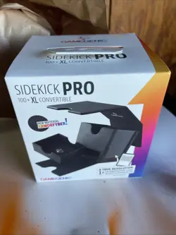 Gamegenic Sidekick Pro 100+ XL Convertible - Premium Deck Box (Black) - NEW - Image 1
