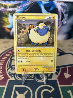 Pokemon TCG Mareep HeartGold SoulSilver 73/123 Regular - Image 1