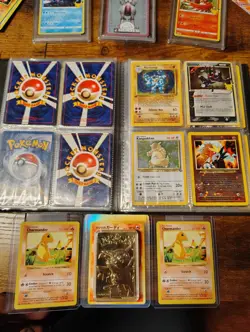 ✨ Vintage Pokemon Binder Lot PSA Mewtwo Charizard Ex Gx Topps Gold Star Holo 1st - Image 5