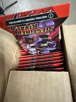 24 Pokemon TCG Destined Rivals Sleeved Booster Packs Factory Sealed Fast Ship - Image 1