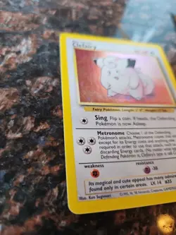 Clefairy 1999 Pokemon Base Set 5/102 Shadowless Holo Rare - Image 3