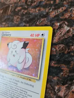 Clefairy 1999 Pokemon Base Set 5/102 Shadowless Holo Rare - Image 5