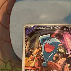 Pokemon TCG Destined Rivals Team Rockets Wobbuffet SVP203 Pokemon Center Stamped - Image 2