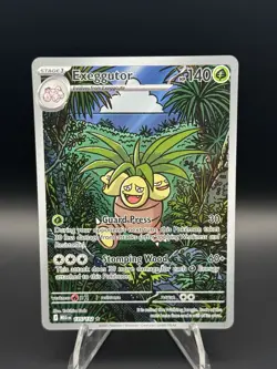 Pokemon TCG Exeggutor 135/132 Mega Evolution Illustration Rare Holo - Image 1