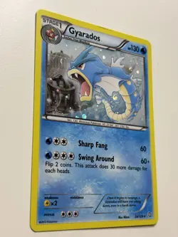 Gyarados #24 Pokemon Dragons Exalted Cosmos Holo Rare MP - Image 2