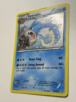 Gyarados #24 Pokemon Dragons Exalted Cosmos Holo Rare MP - Image 3
