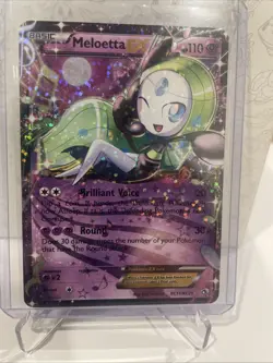 POKEMON - MELOETTA EX RC11/RC25 LEGENDARY TREASURES NM HOLO - Image 1