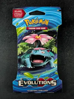 2016 Pokemon XY Evolutions (Mega Venusaur) Blister Pack Factory Sealed (B) - Image 1