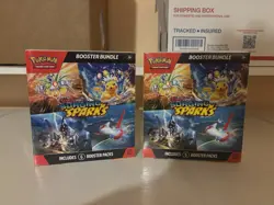 Surging Sparks Booster Bundles SEALED LOT OF 2 Pokemon TCG - Image 1