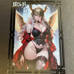 Goddess Story Gold METAL Card Maiden Party Serial Number #009/200! Anime Girl - Image 1