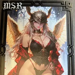 Goddess Story Gold METAL Card Maiden Party Serial Number #009/200! Anime Girl - Image 2