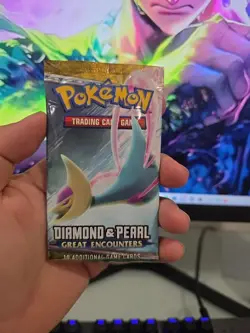 Pokemon Diamond & Pearl Great Encounters Booster Pack Sealed Cresselia Art - Image 1