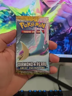 Pokemon Diamond & Pearl Great Encounters Booster Pack Sealed Cresselia Art - Image 2