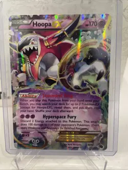 Hoopa EX 36/98 Ultra Rare Ancient Origins Pokemon TCG Near Mint - Image 1