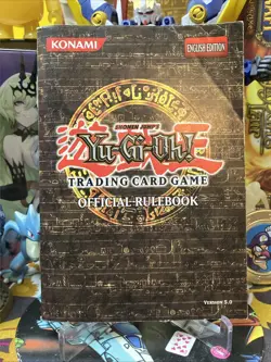 Yu-Gi-Oh! Trading Card Game Official Rulebook Version 5.0 English Good Condition - Image 1
