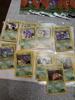 Pokemon Cards - Gym Challenge Cards In Etb Box. Hundreds Of Basic Cards - Image 2