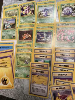 Pokemon Cards - Gym Challenge Cards In Etb Box. Hundreds Of Basic Cards - Image 4