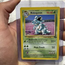Pokemon Nidoqueen 23/64 Rare Unlimited Edition Pokemon Jungle LP Non Holo Card - Image 1