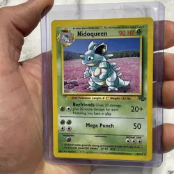 Pokemon Nidoqueen 23/64 Rare Unlimited Edition Pokemon Jungle LP Non Holo Card - Image 2