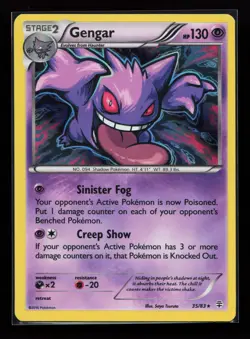 Gengar 60/162 Holo Rare XY - BREAKthrough Pokemon Card - Image 1