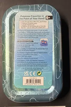 Sealed Pokemon TCG Sinnoh Stars Chimchar Tin: 2 Booster Packs, Coin & Art Card - Image 2