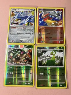 Pokemon TCG Vintage Lot - 4 Cards - Platinum Holo and Reverse Holos - Image 1