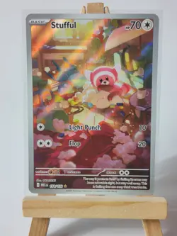 Stufful IR 154/132 MEG EN Mega Evolution Pokemon Card TCG - NM Illustrator - Image 1