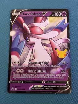 Dark Sylveon V SWSH134 SWSH: Sword & Shield Promo Cards Holo - Image 1