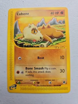 Cubone Pokemon Card 2002 Expedition Base Set 101/165 MINT Non Holo. - Image 1