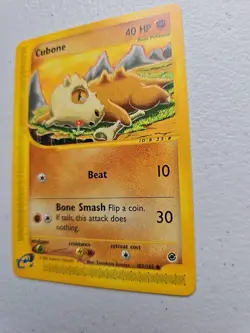Cubone Pokemon Card 2002 Expedition Base Set 101/165 MINT Non Holo. - Image 3