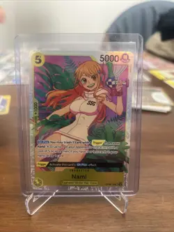 One Piece CCG Nami (SR) OP08-106 Two Legends Foil Card - Image 1