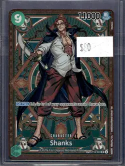 2025 One Piece A Fist of Divine Speed Shanks Special Cards #ST16-004 - Image 1