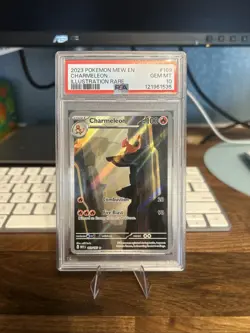 Pokemon TCG Charmeleon Scarlet Violet-151 Illustration Rare Card 169/165 PSA 10 - Image 1