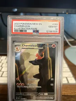 Pokemon TCG Charmeleon Scarlet Violet-151 Illustration Rare Card 169/165 PSA 10 - Image 2