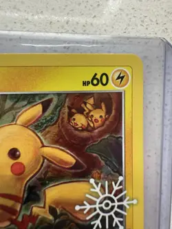 Pikachu - (Holiday Calendar) SWSH153 Sword & Shield Promo Cards Holo - Image 4