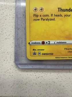 Pikachu - (Holiday Calendar) SWSH153 Sword & Shield Promo Cards Holo - Image 5