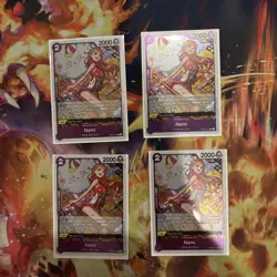 4x Nami PRB02-012 ENGLISH Premium Booster -The Best- Vol. 2 FOIL NM - Image 1