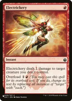 Electrickery - The List Light Play, English Magic the Gathering MTG The List - Image 1