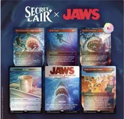MTG Secret Lair PRESALE -JAWS Terror of Amity Island-Non Foil- Confirmed 11/8/25 - Image 1