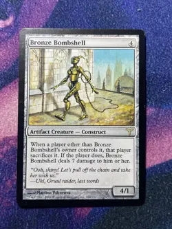 MTG Bronze Bombshell Dissension Magic the Gathering LP - Image 1