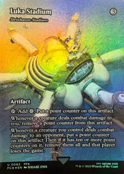 MTG Magic The Gathering Luka Stadium Foil FCA Showcase Land Final Fantasy - Image 2