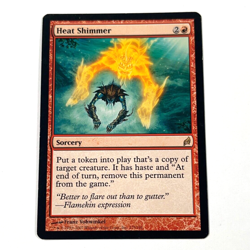 Heat Shimmer MTG Lorwyn Magic The Gathering Red Rare Sorcery Lightly Played LP - Image 1