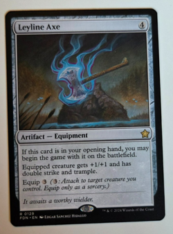 Leyline Axe - MtG: Foundations - R - 0129 - Image 1