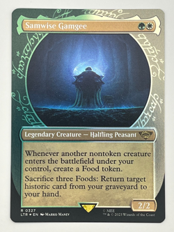 MTG Samwise Gamgee Foil (Showcase) LTR #327 Lord of the Rings Magic LOTR - Image 1