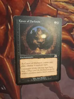 Cover of Darkness - MTG Onslaught Rare - HP - Image 3