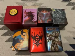 Lot Of x7 Deck Boxes Rare MTG Magic The Gathering Pokemon Ultra Pro Must See!! - Image 1