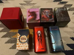 Lot Of x7 Deck Boxes Rare MTG Magic The Gathering Pokemon Ultra Pro Must See!! - Image 2