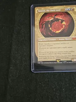 Sauron, The Dark Lord 0329 Mythic Tales Of Middle Earth MTG NM Showcase - Image 5